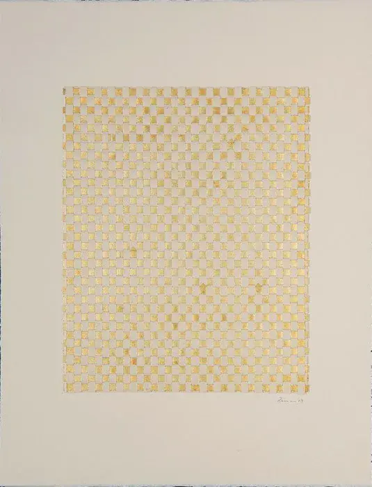 Zarina artwork illustrated in Zehra Jumabhoy’s 2011 Artforum review.