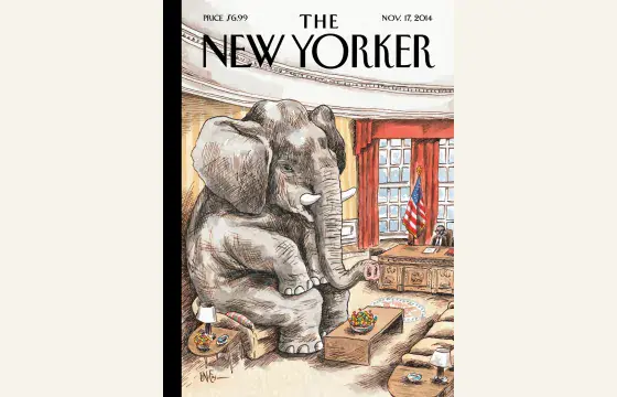 Cover of The New Yorker, 17 November 2014