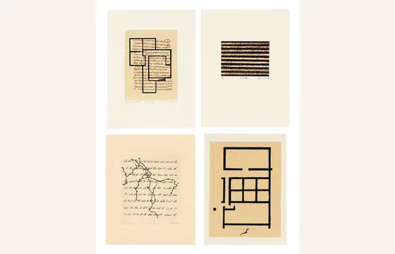 Works by Zarina documented in Counting 1977–2005