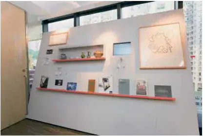 Installation view of Mapping Asia with Zarina’s Dilli, A Parallel Narrative, in Yishu, 2014.