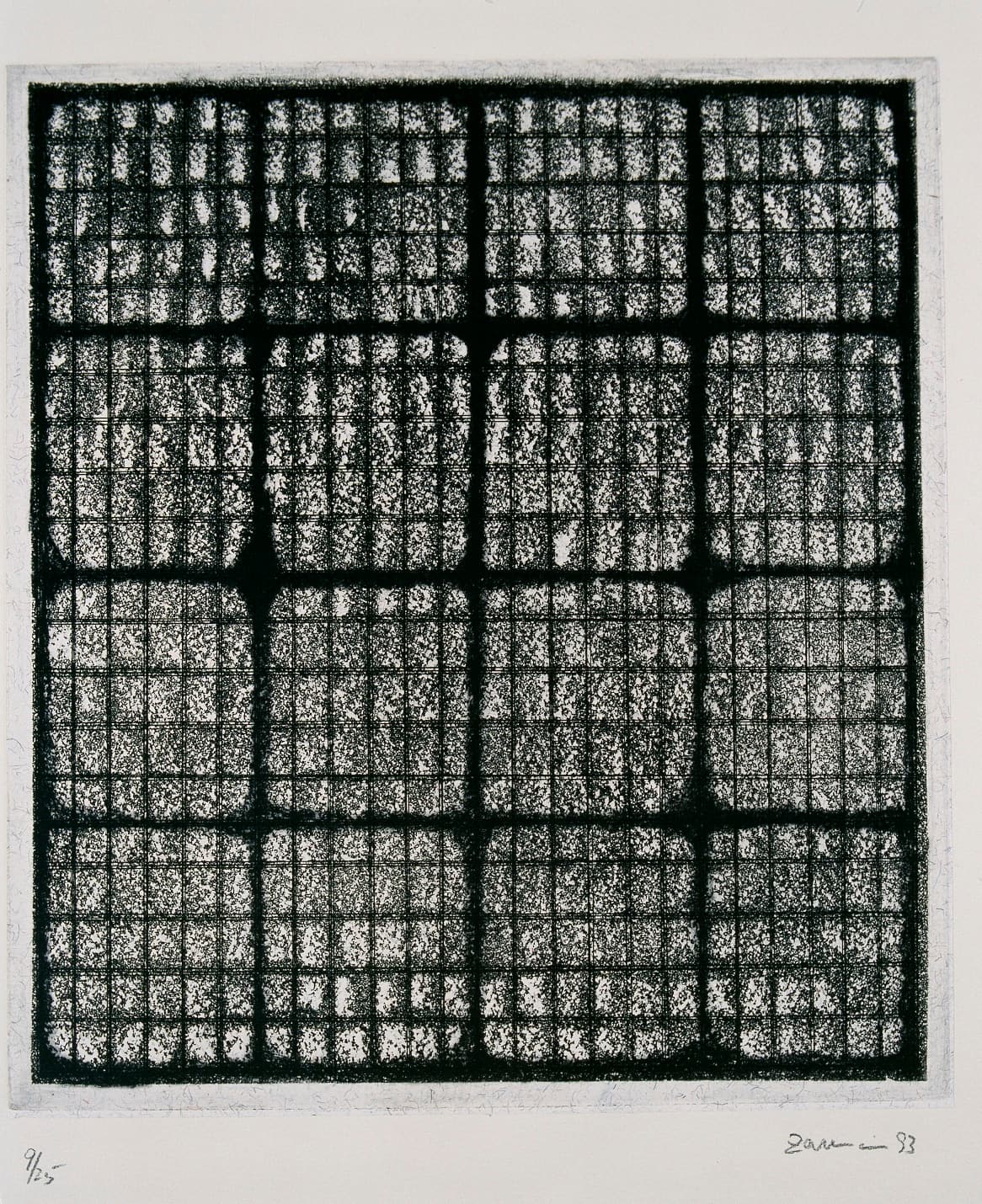 Touching the Walls, 1993, by Zarina