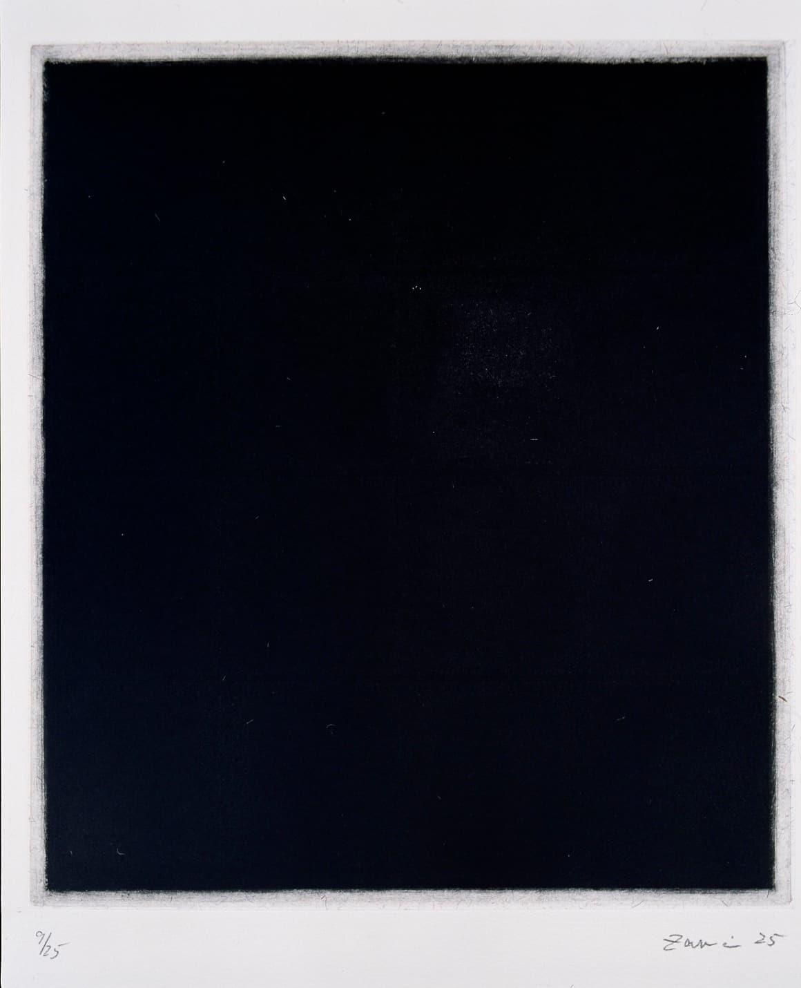 Boundaries of Despair, 1993, by Zarina