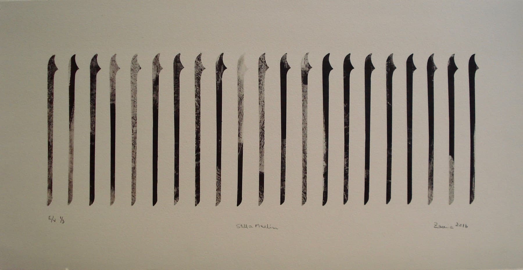 Still a Muslim, 2016, by Zarina