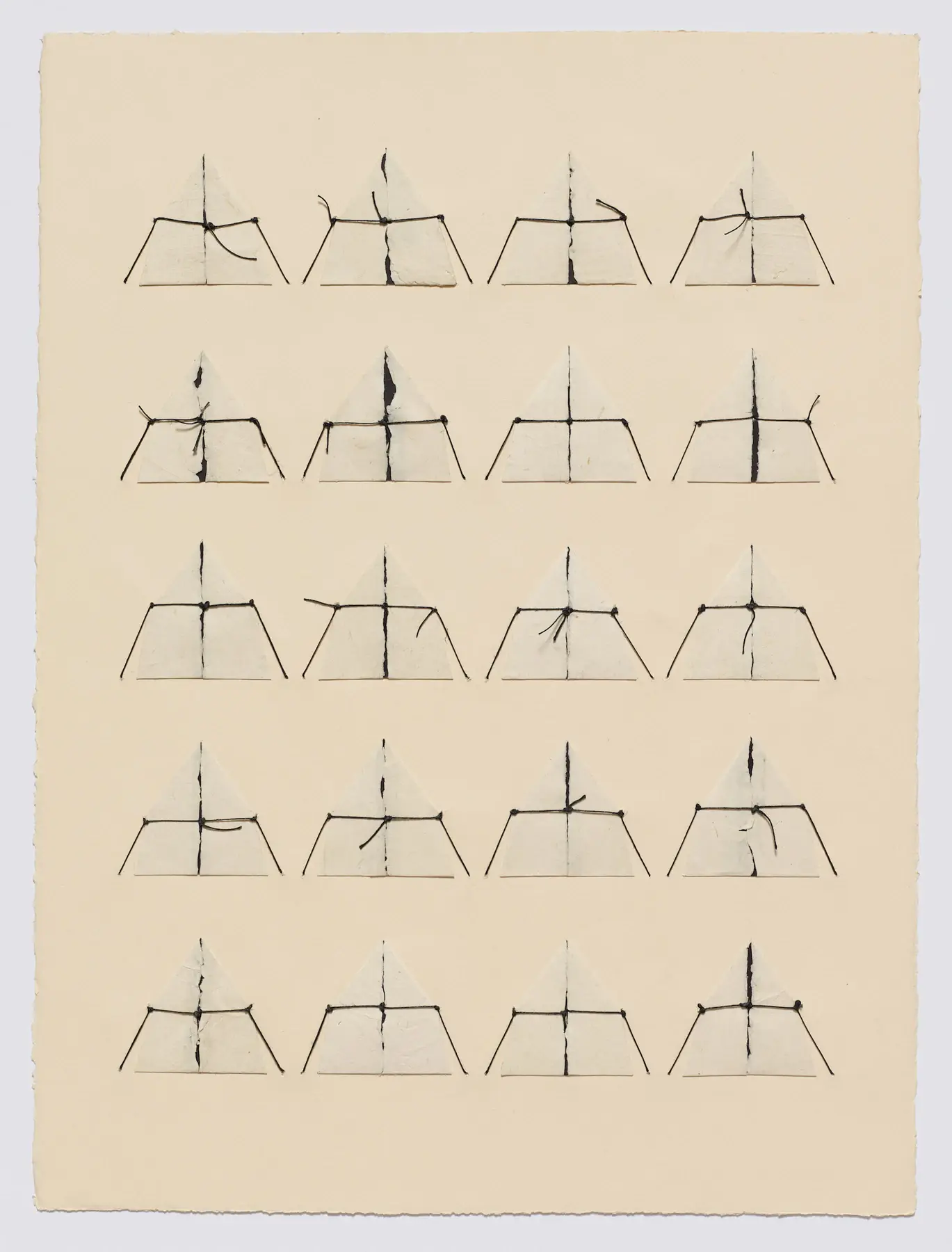 Refugee Camp, 2015, by Zarina