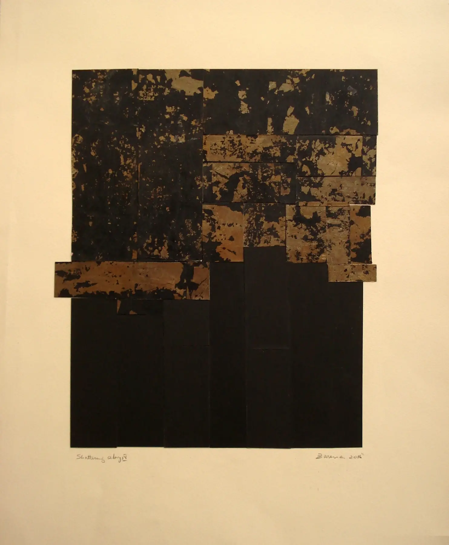 Shattering Sky II, 2015, by Zarina