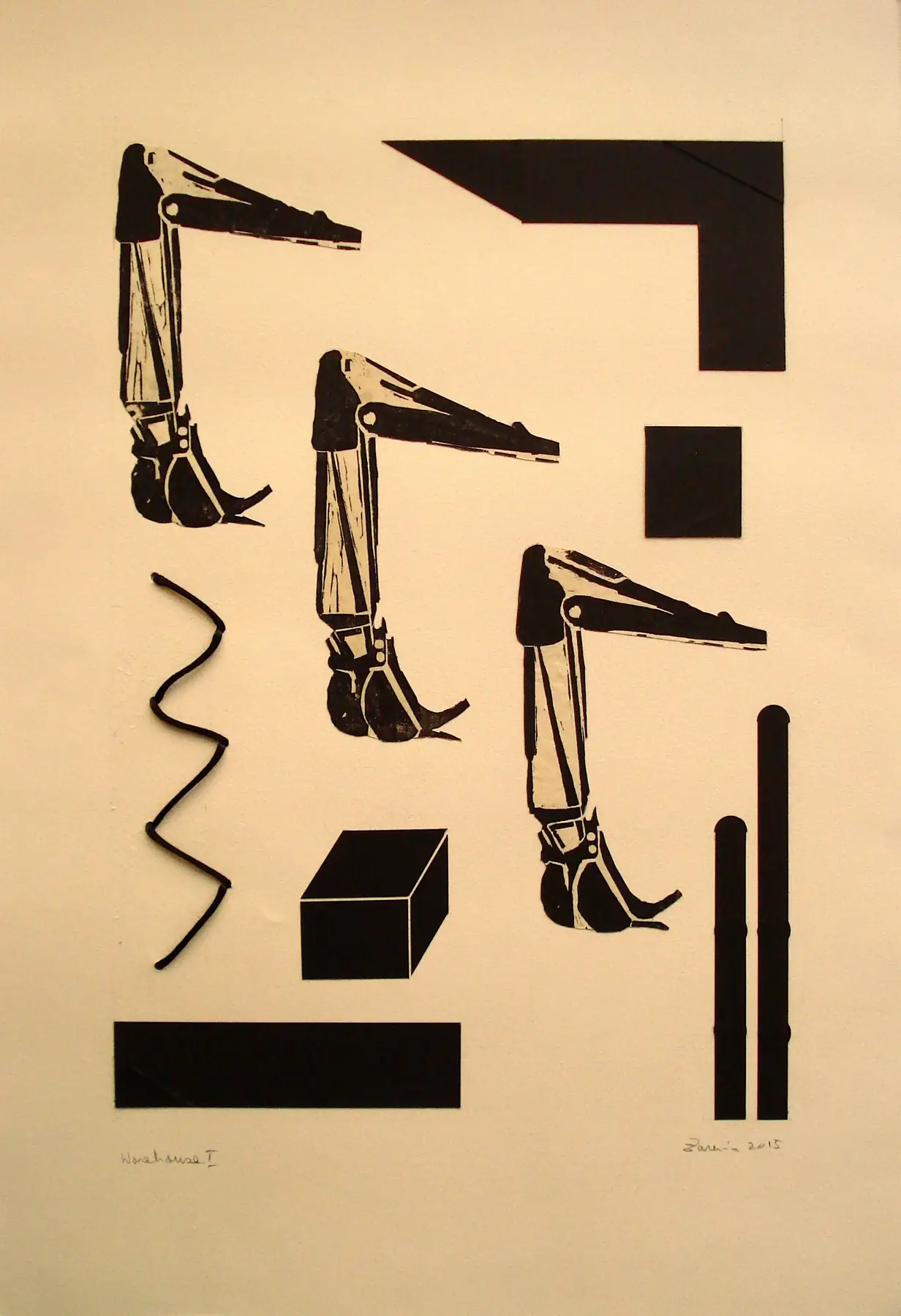 Warehouse I, 2015, by Zarina