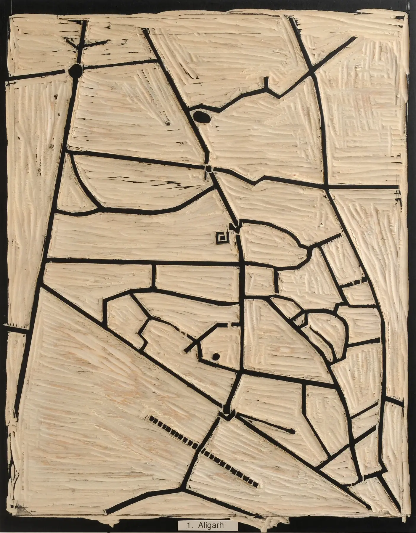 Cities I Called Home: Aligarh, 2010, by Zarina