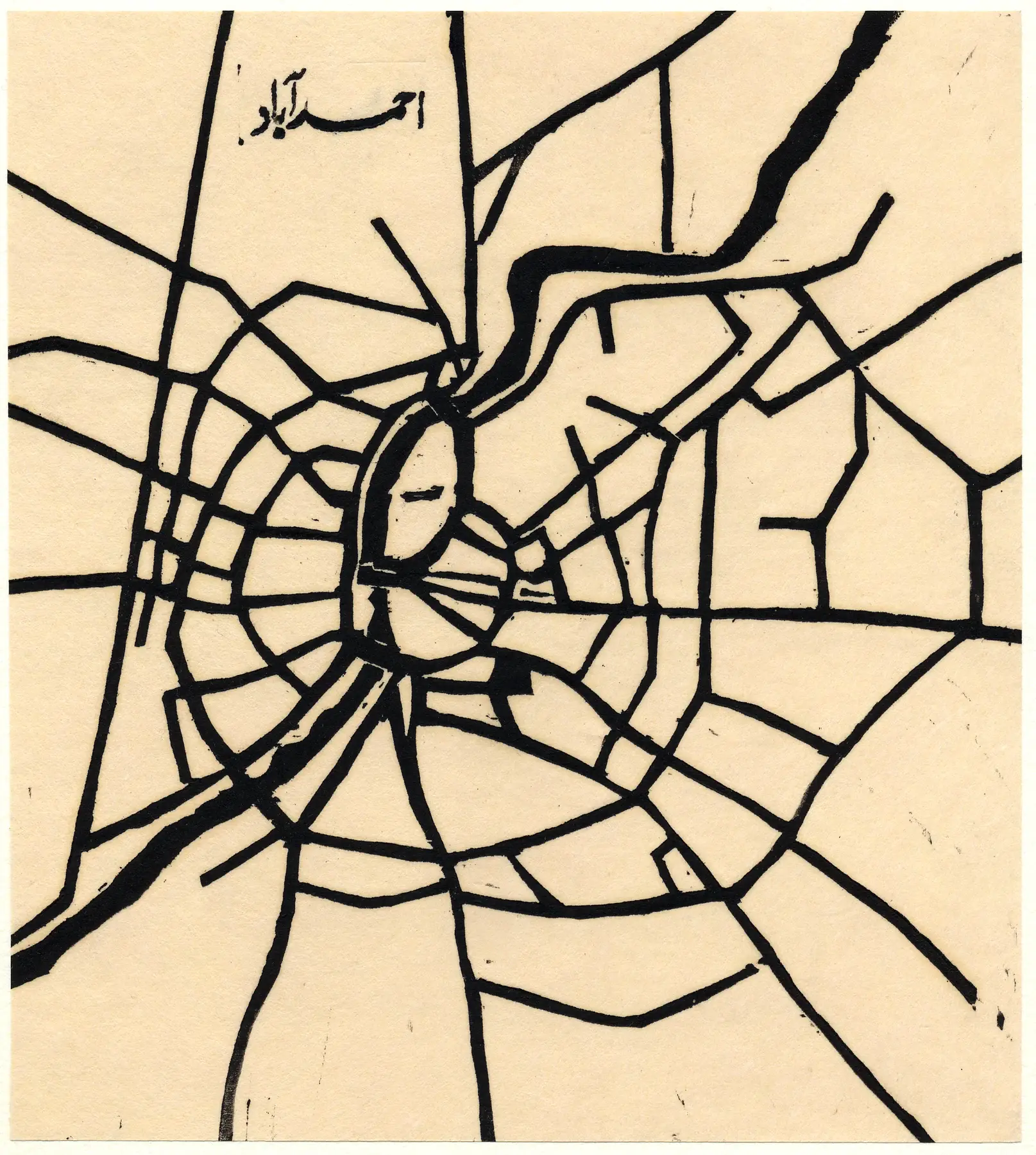 Ahmedabad, 2003, by Zarina