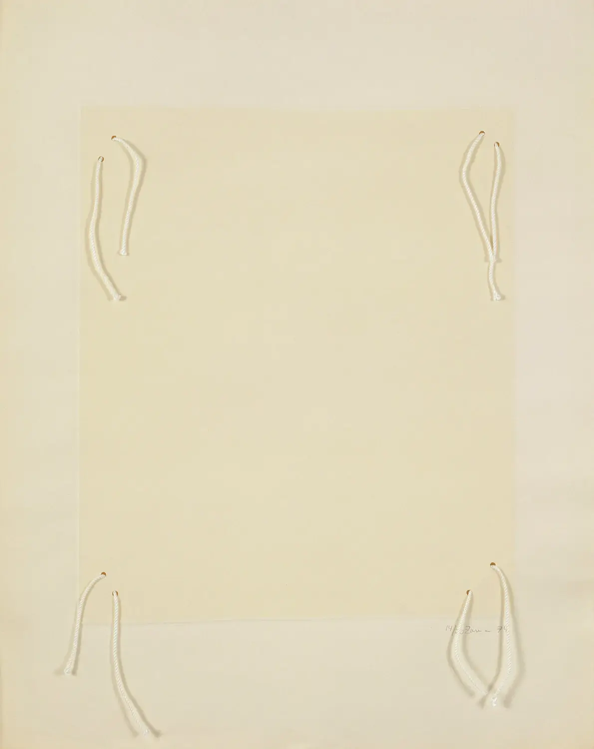 Untitled, 1974, by Zarina