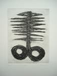 Bones, 1989, by Zarina