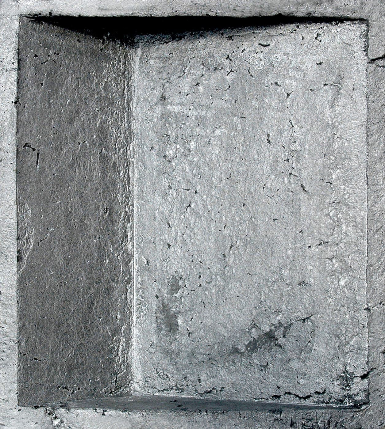 Corner, 1980, by Zarina
