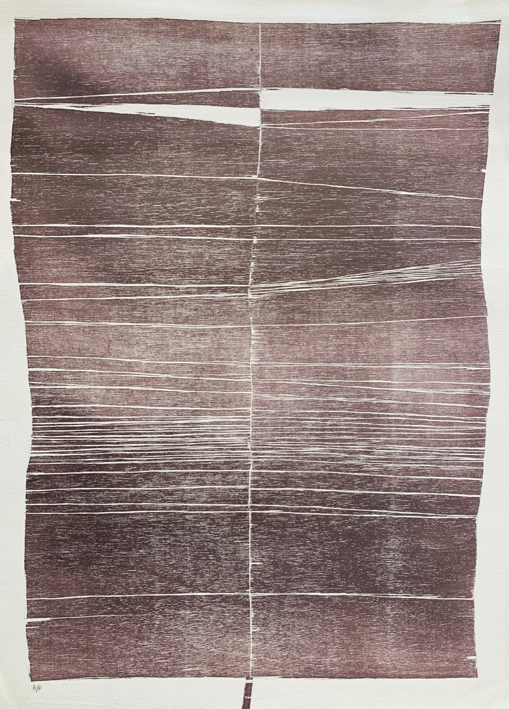 Untitled, 1969, by Zarina