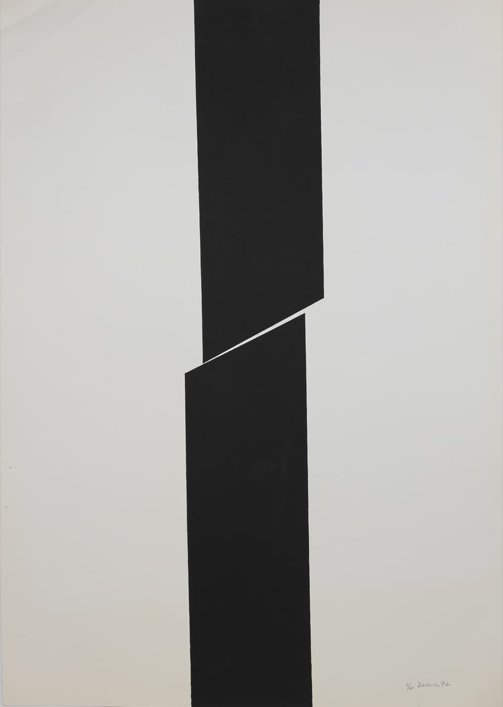 Untitled, 1972, by Zarina