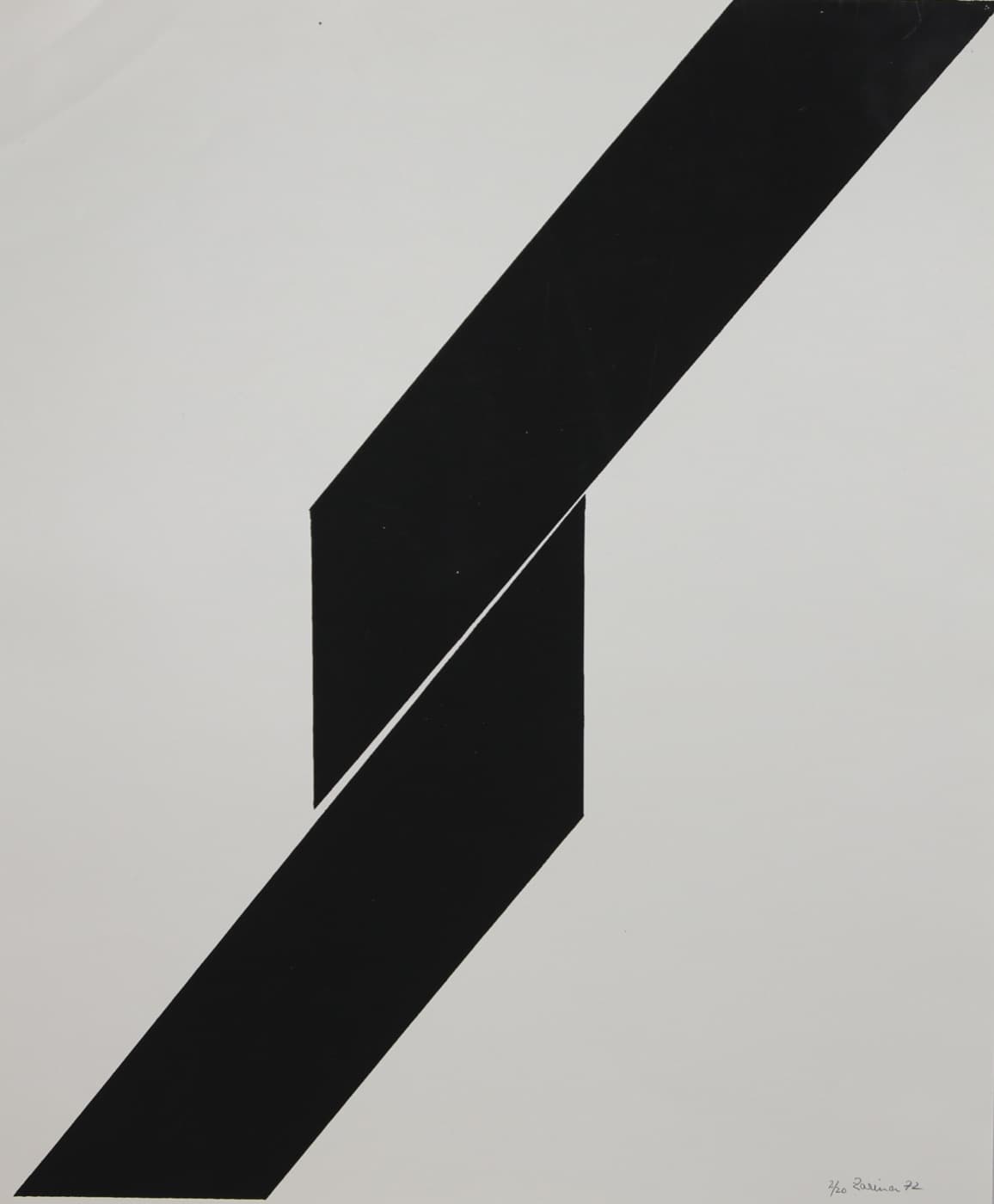 Untitled, 1972, by Zarina