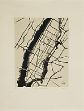 New York, Cities I Called Home, by Zarina