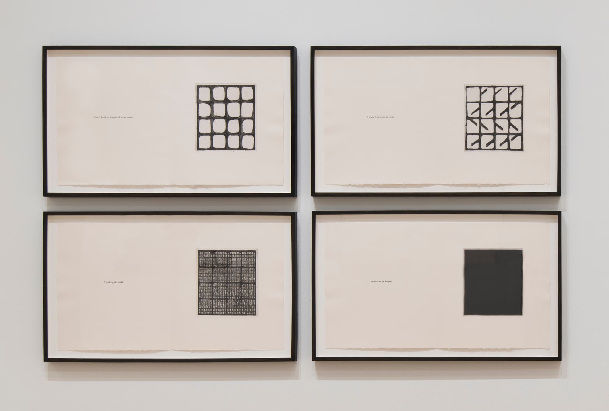 House of Many Rooms, 1993, by Zarina