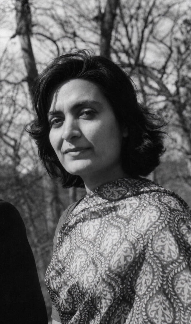 Portrait of Zarina as a young woman